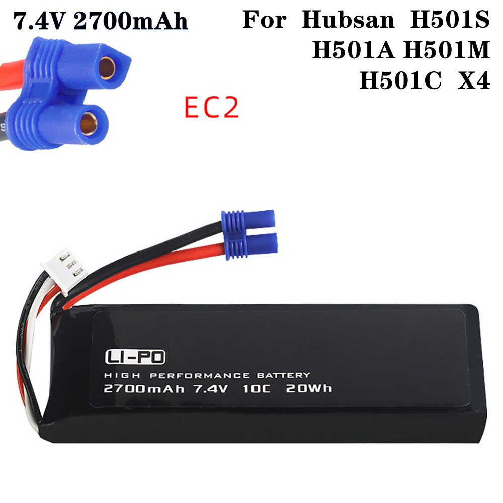Drone Gimbal 2 Axis - 7.4V 2700mAh 10C Original Battery for