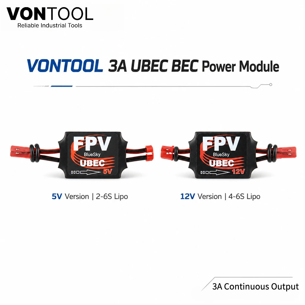 Drone Gimbal For Gopro - VONTOOL 3A UBEC BEC Step‑Down Power