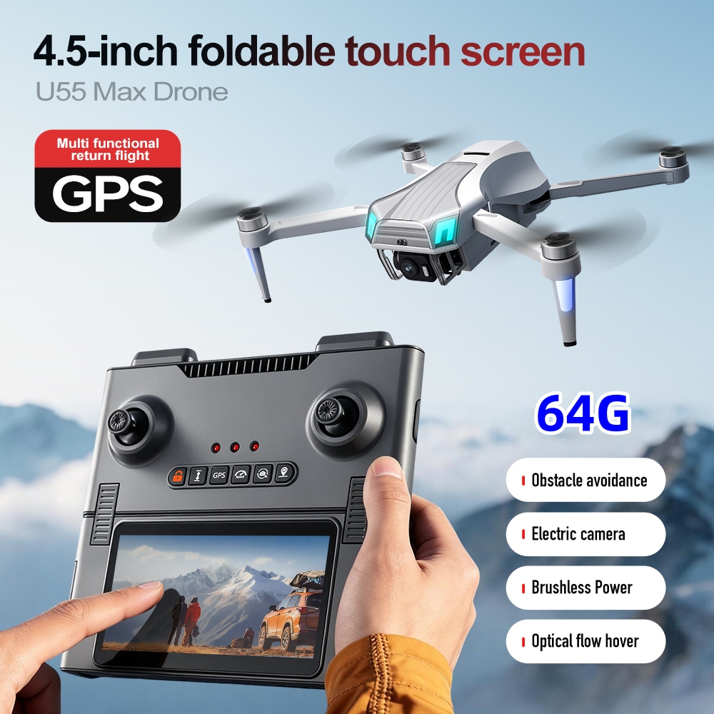 NCZOBOE U55 Drone Professional - огляд і ціна Drone Gimbal 2 Axis