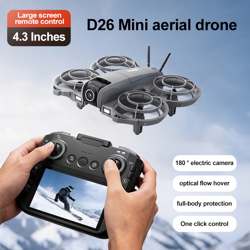 D26 Drone 4K Aerial HD 180° Ca - огляд і ціна Drone Gimbal Brushless