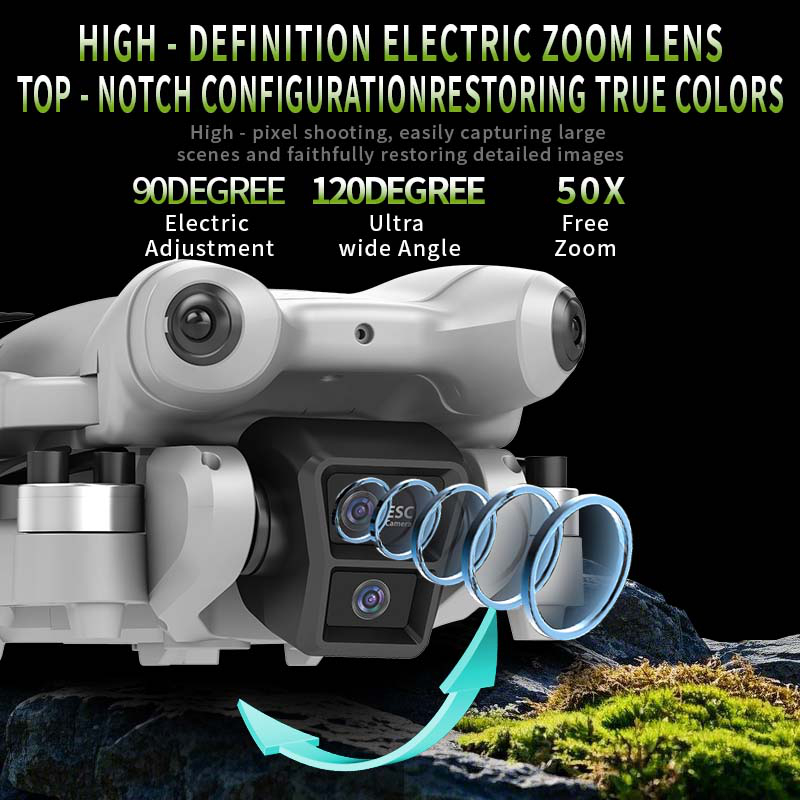 S101 Drone 8K HD Professinal D - огляд і ціна Drone Gimbal Mount