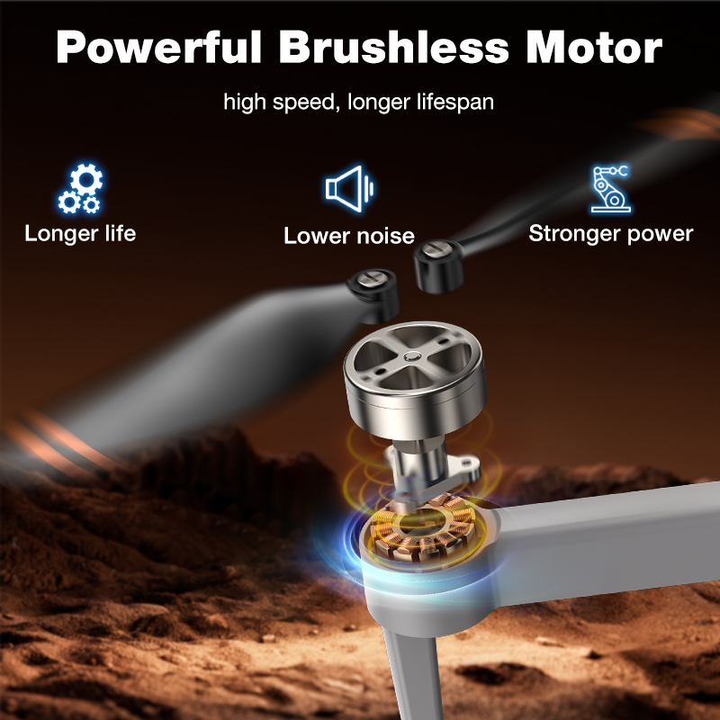NEW Hot L017 Pro Drone Brushle - огляд і ціна Drone Gimbal Brushless