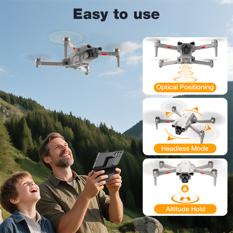 NEW Hot L017 Pro Drone Brushle - огляд і ціна Drone Gimbal Brushless