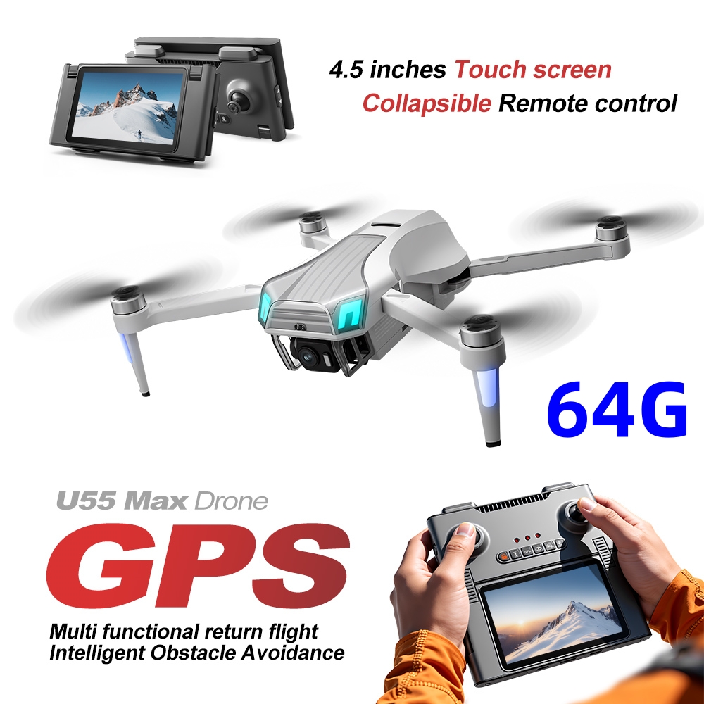 NCZOBOE U55 RC Drone HD Dual C - огляд і ціна Drone Gimbal 2 Axis
