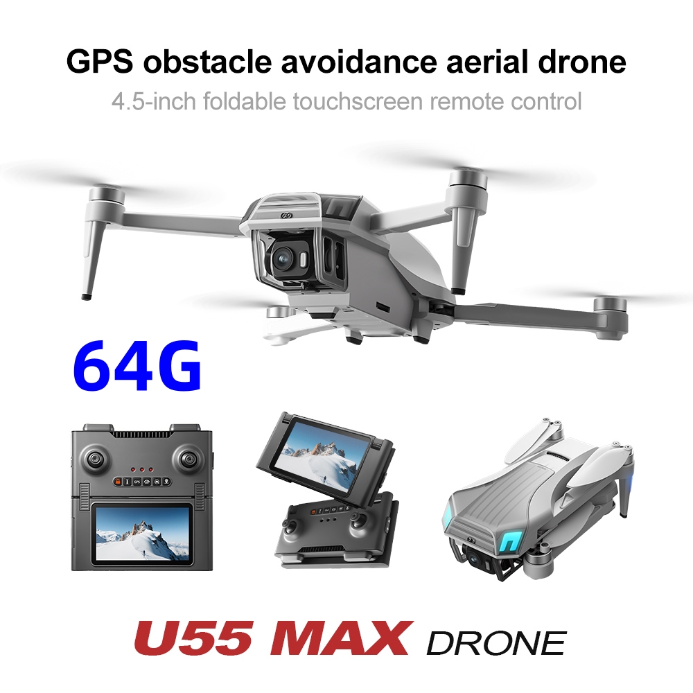 NCZOBOE U55 RC Drone HD Dual C - огляд і ціна Drone Gimbal 2 Axis
