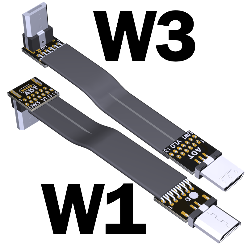USB 2.0 Micro-B Male to Female - огляд і ціна Drone Gimbal For Gopro