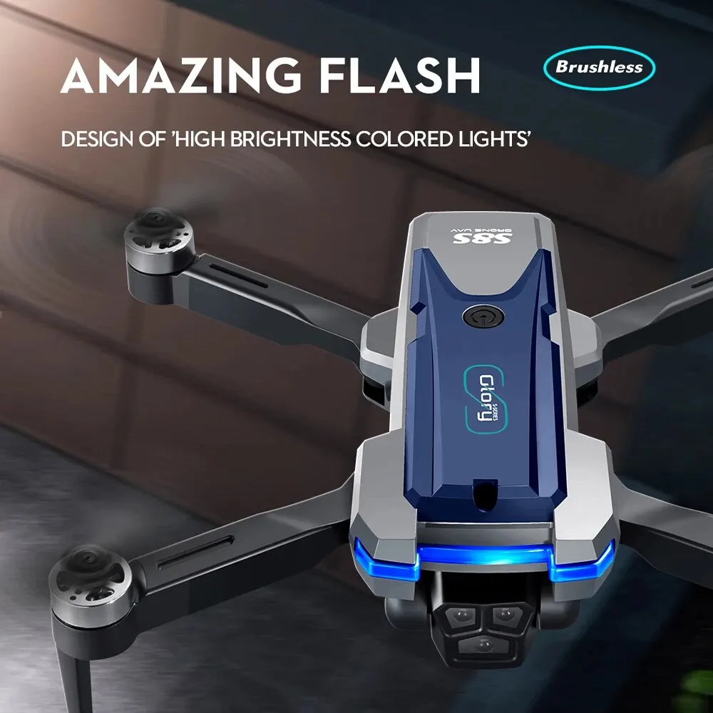 S8S GPS Drone 5G Wifi 8K HD Du - огляд і ціна Drone Gimbal Brushless